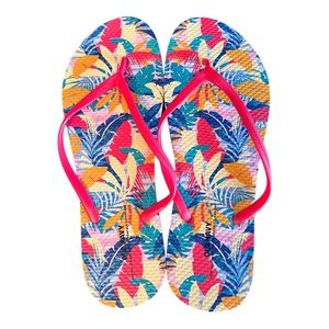 Old Navy Printed Flip-Flop Sandals